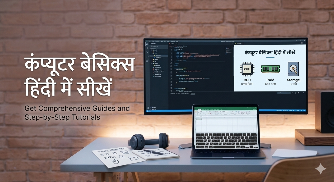 Learn Computer Basics in Hindi